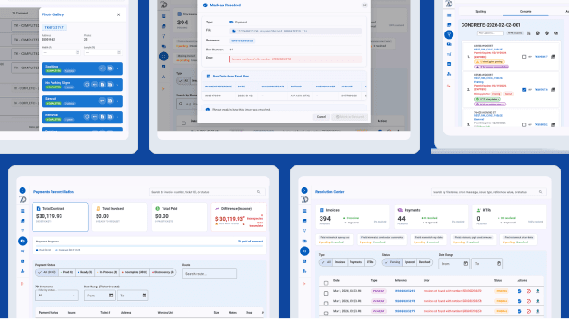 Portal web administrativo