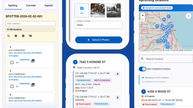 App móvil on-site