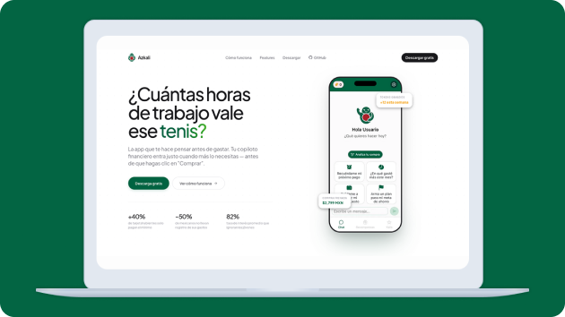 Product Landing Page